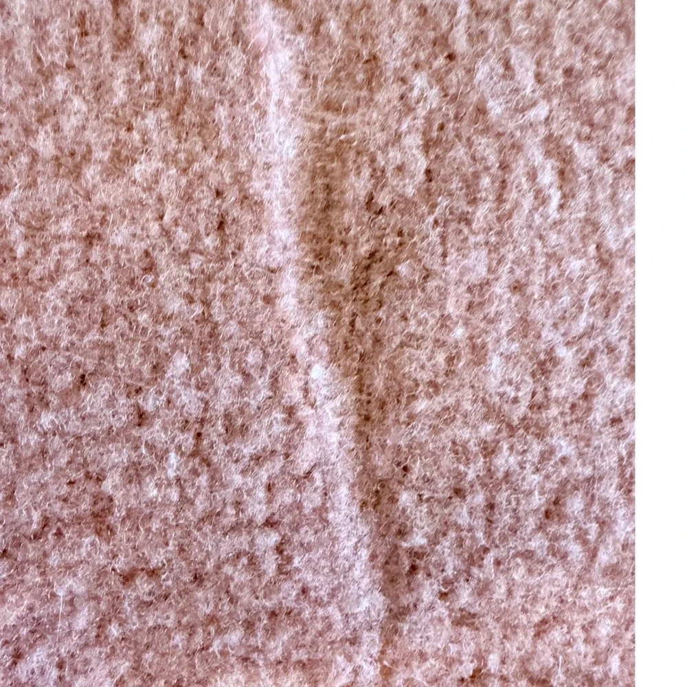 Baron Woolen Mills Blanket Checkerboard Trim Cozy Throw Pink Valentines‎ 62x84